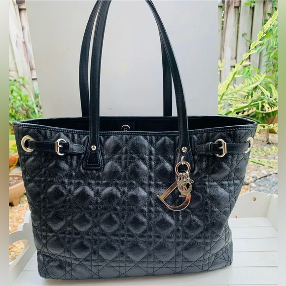 Dior Handbags - SOLD❗️Dior Panarea Nylon/Leather lining tote bag
